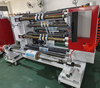 Automatic glass-fiber slitting rewinding machine