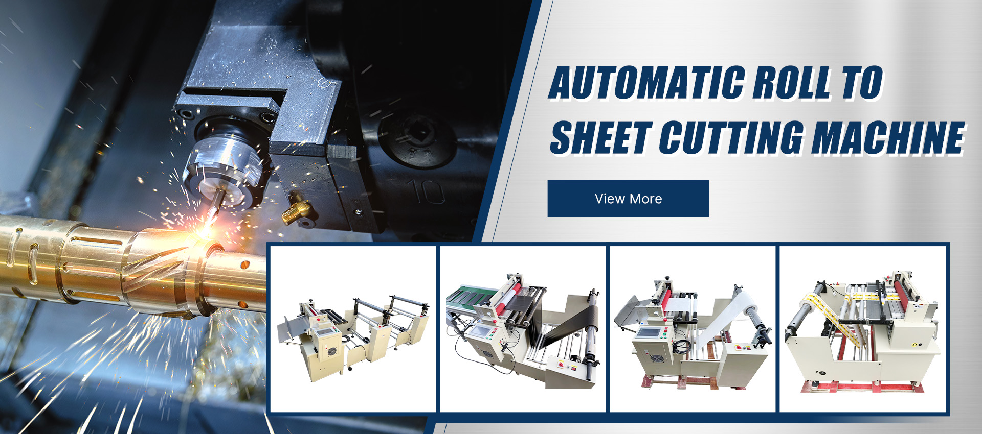 automatic roll to sheet cutting machines