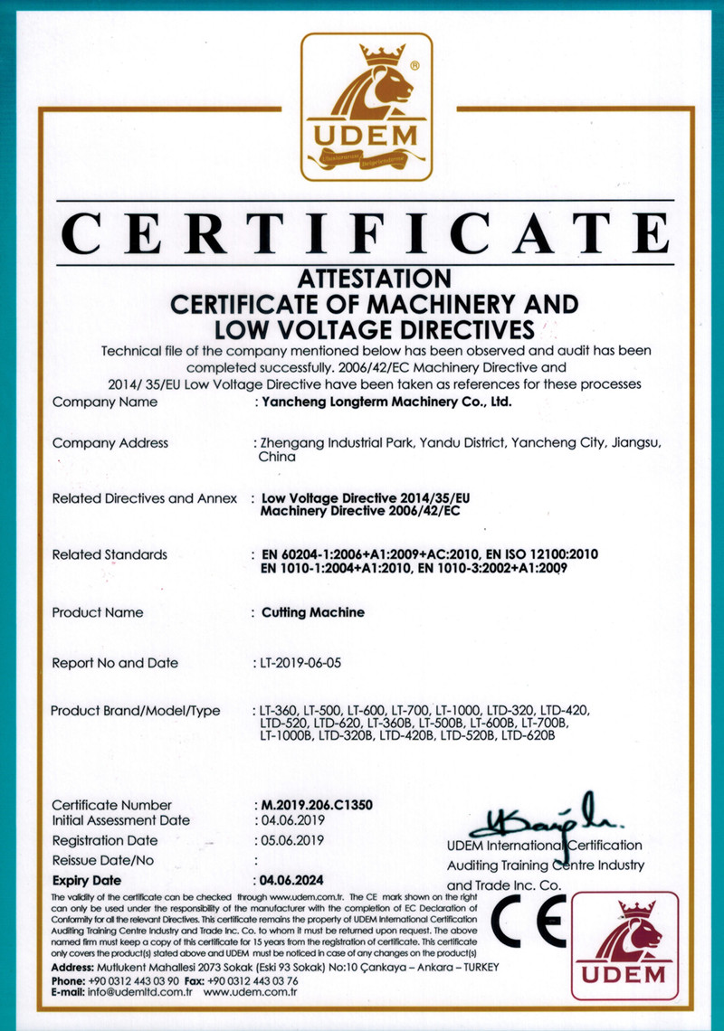 CE certificate