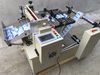 Automatic shrink sleeve roll to sheet cutting machine