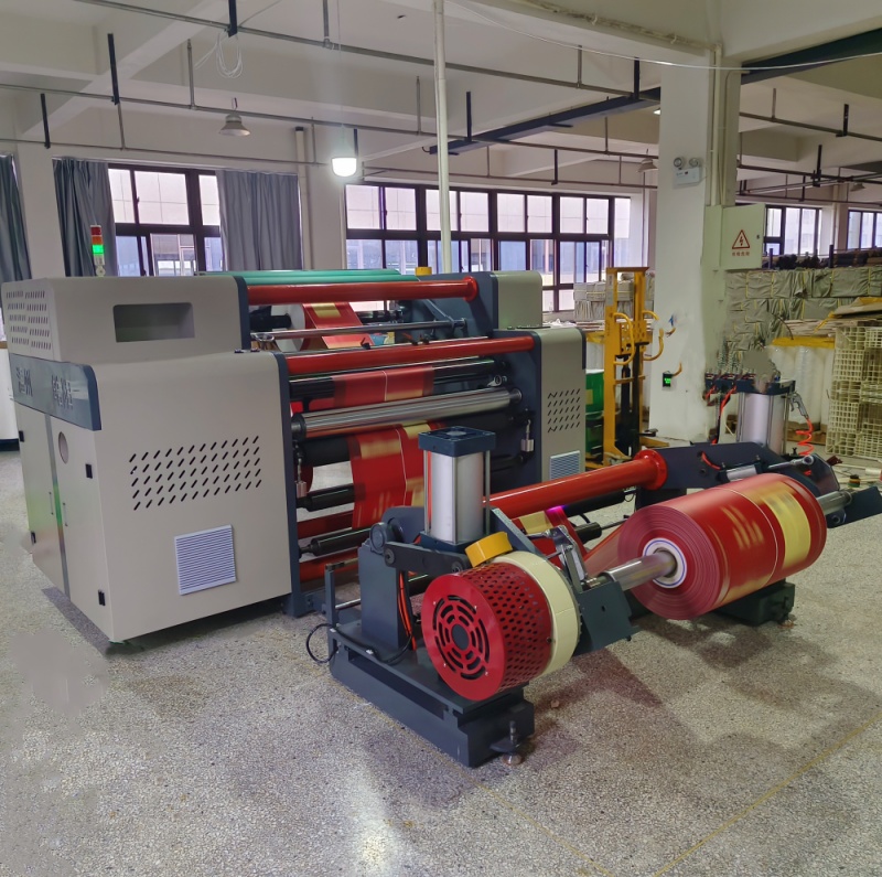 jumbo roll slitting rewinding machine