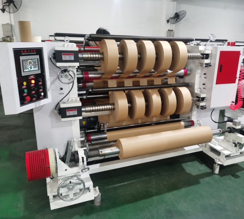 automatic slitting rewinder machine